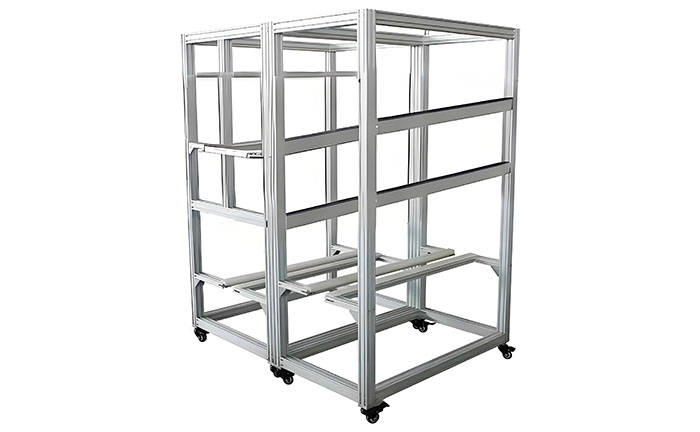 鋁型材定制開模置物架鋁型材